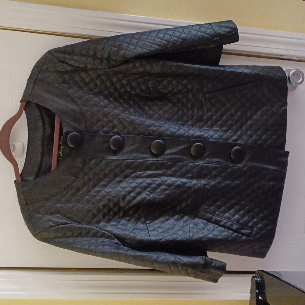 Leather jacket